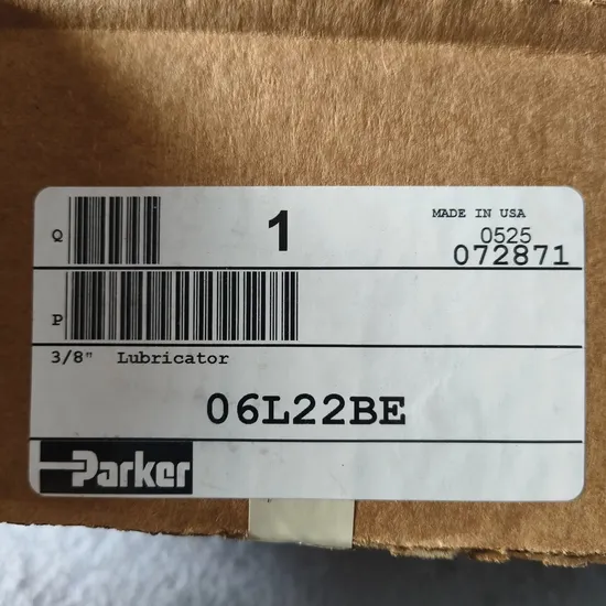 Brand New and Original Parker 06L22be Prep-Air II Frl Lubricators